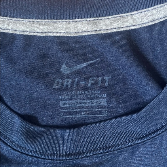 Nike Dri-FIT Blue and Gray Shirt - Picture 2 of 2